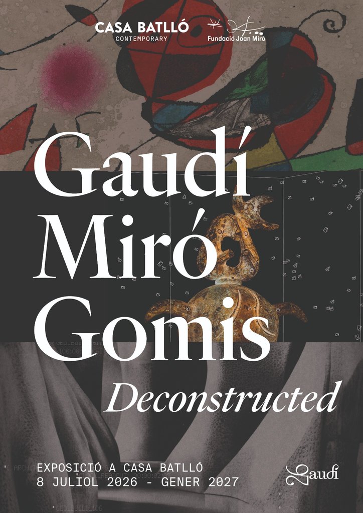 Casa Batlló Contemporary y Fundació Joan Miró presentan la exposición «Gaudí-Miró-Gomis: Deconstructed»